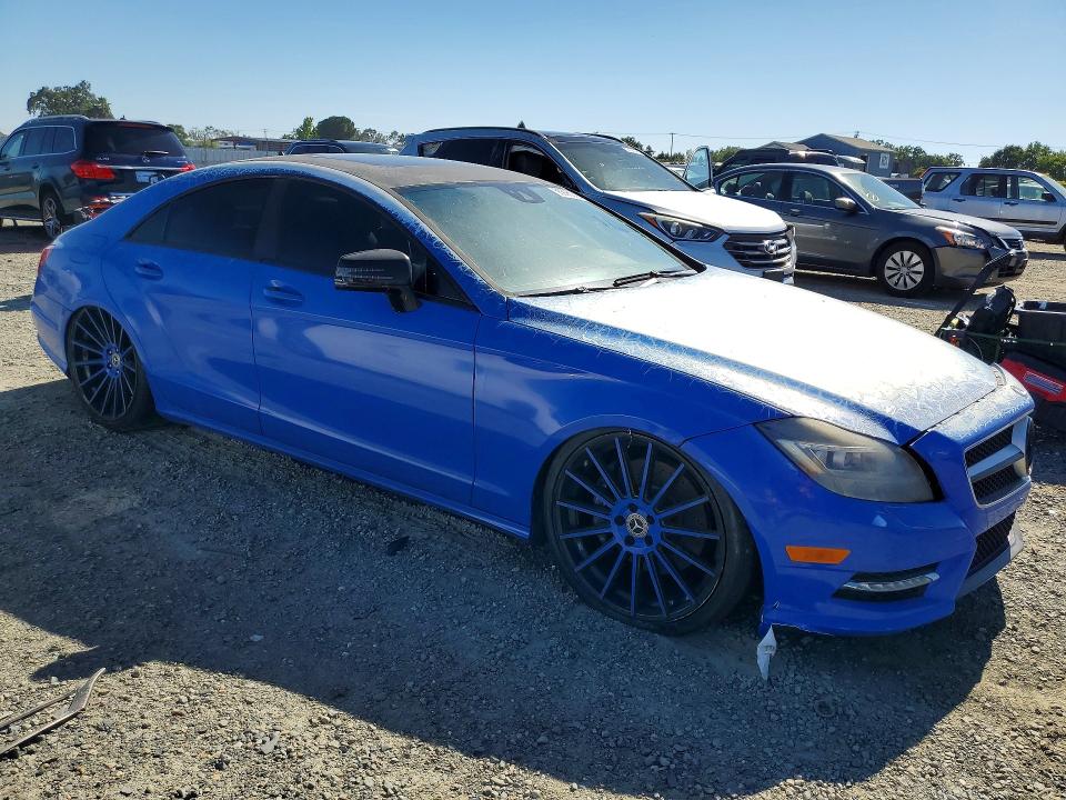 2013 Mercedes-benz Cls-class VIN WDDLJ9BB4DA084309 COPART salvage auction — FRONT END, Ca - Dis/Dlr/Exp Only Clean Title, sold $3,900 on 2026-08-05 (photo 4)