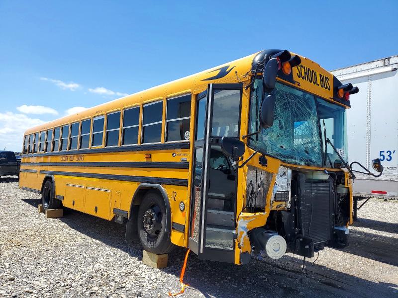 2023 Bluebird All models VIN 1BABLCSH1PF388166 COPART salvage auction — FRONT END, TN - SALVAGE CERTIFICATE, sold $29,250 on 2026-08-13 (photo 1)