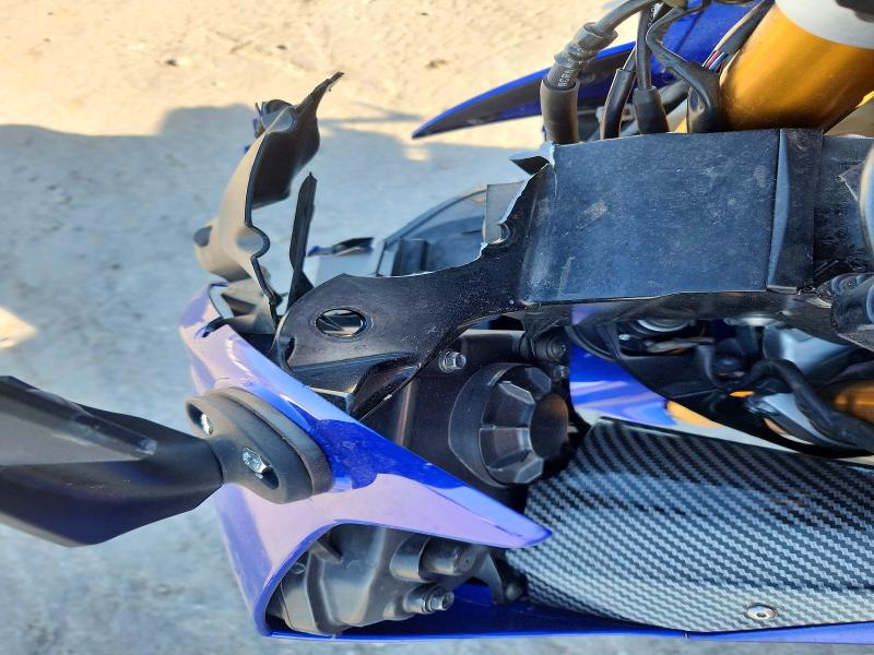 2007 Yamaha Yzf VIN JYARJ12E77A022192 COPART salvage auction — FRONT END, Ut - Salvage Certificate, sold $1,400 on 2026-07-14 (photo 7)