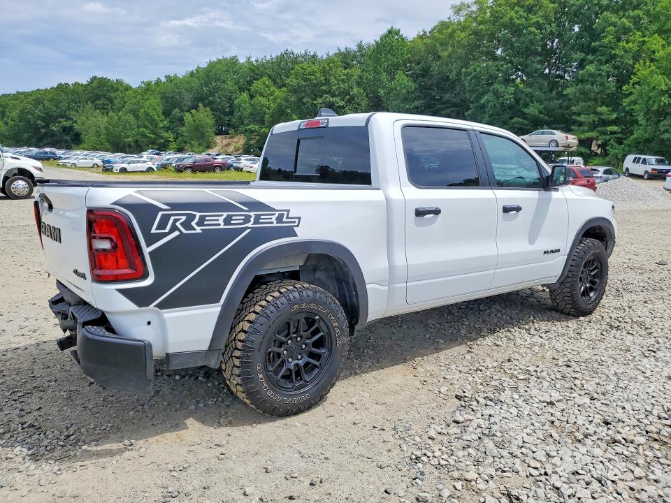 2026 Ram 1500 VIN 1C6SRFLP7TN264681 COPART salvage auction — REAR END, Oh - Certificate Of Title, sold $43,500 on 2026-07-21 (photo 3)