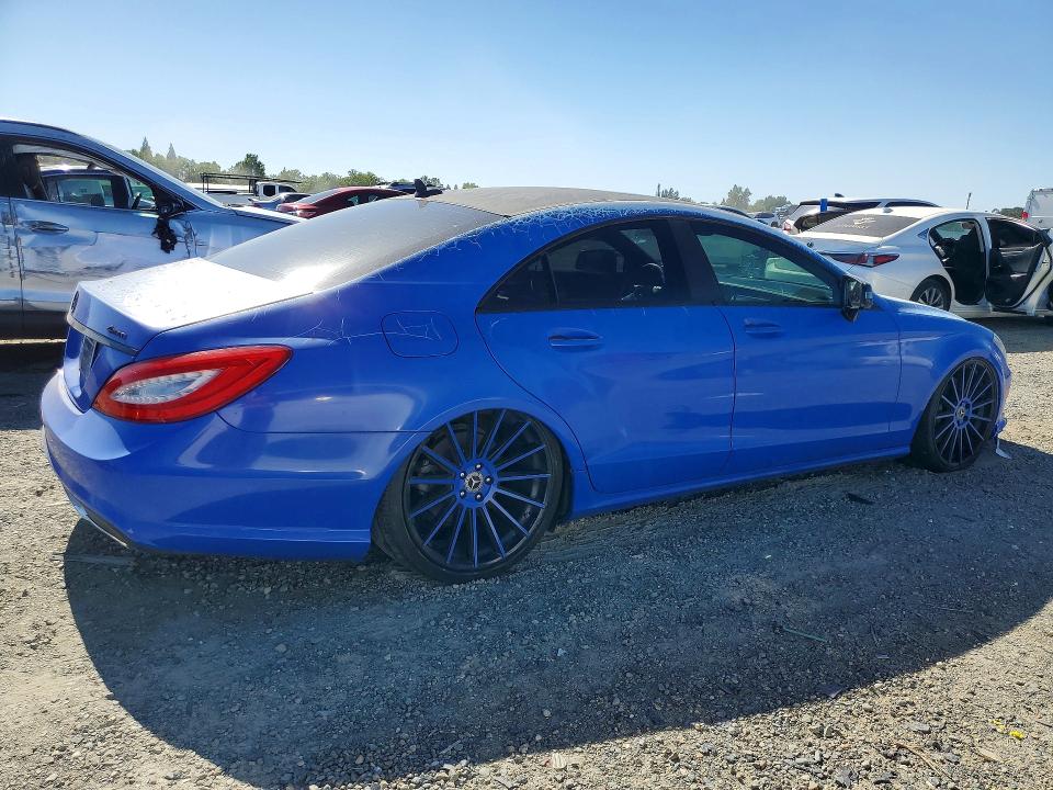 2013 Mercedes-benz Cls-class VIN WDDLJ9BB4DA084309 COPART salvage auction — FRONT END, Ca - Dis/Dlr/Exp Only Clean Title, sold $3,900 on 2026-08-05 (photo 3)