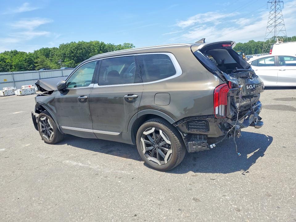 2025 Kia Telluride VIN 5XYP6DGC5SG687817 COPART salvage auction — FRONT END, Fl - Certificate Of Destruction, sold $8,700 on 2026-07-22 (photo 2)
