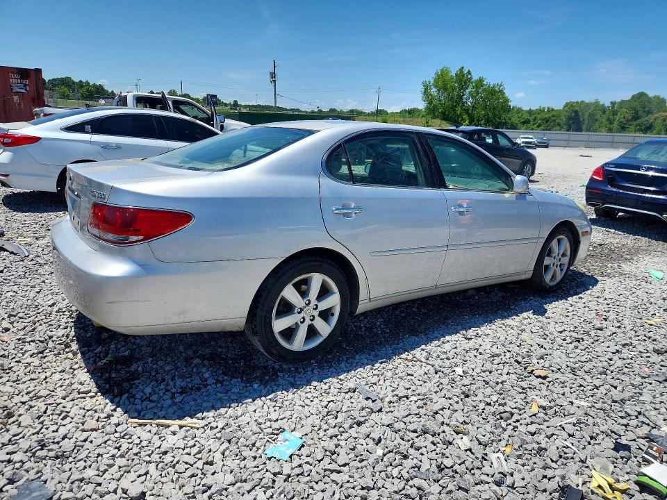 2005 Lexus Es330 VIN JTHBA30G555096432 COPART salvage auction — FRONT END, Al - Cert Of Title-Salvage Title, sold $825 on 2026-07-28 (photo 3)