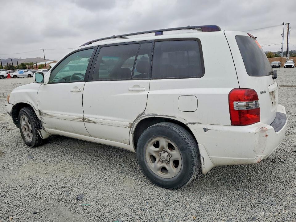 2005 Toyota Highlander VIN JTEDD21AX50129049 COPART salvage auction — SIDE, Ca - Salvage Certificate, sold $650 on 2026-07-15 (photo 2)