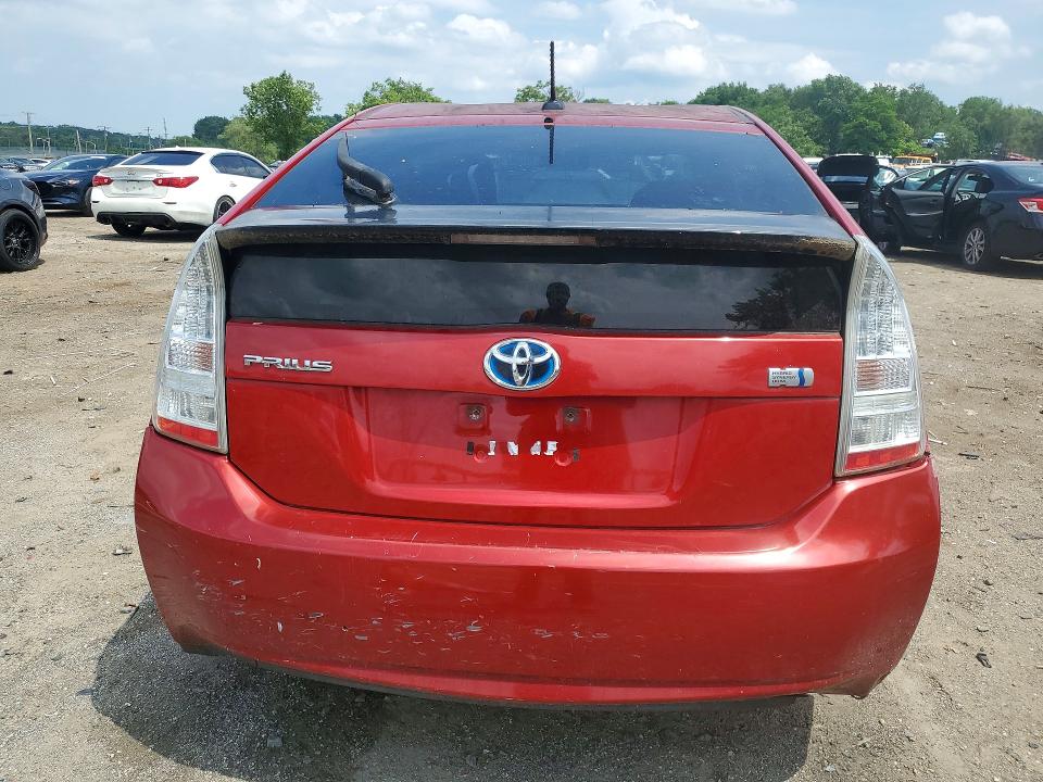 2011 Toyota Prius VIN JTDKN3DU3B0283859 COPART salvage auction — FRONT END, Md - Certificate Of Title, sold $400 on 2026-07-21 (photo 6)