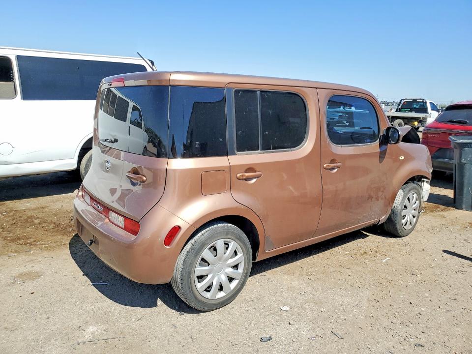2011 Nissan Cube VIN JN8AZ2KR9BT206120 COPART salvage auction — FRONT END, AZ - CERT OF TITLE - SALVAGE, sold $575 on 2026-07-24 (photo 3)