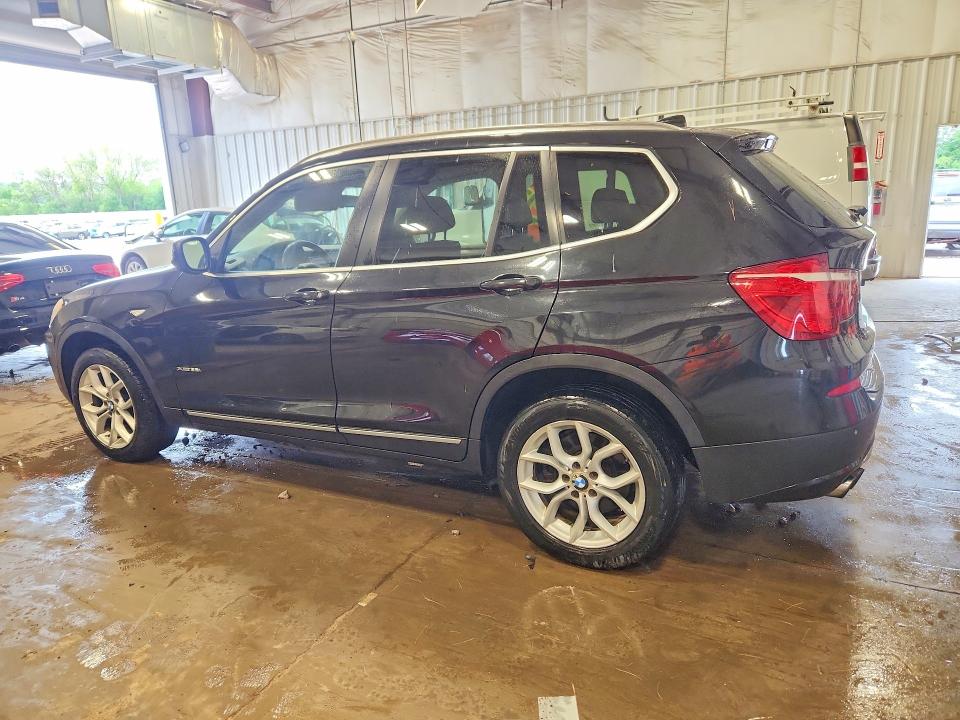 2011 BMW X3 VIN 5UXWX7C55BLL15396 COPART salvage auction — HAIL, Wi - Junked Vehicle Bill Of Sale, sold $500 on 2026-07-13 (photo 2)