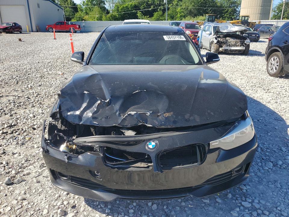 2014 BMW 3 series VIN WBA3C3C58EF984013 COPART salvage auction — FRONT END, Mi - Certificate Of Title, sold $525 on 2026-07-16 (photo 5)