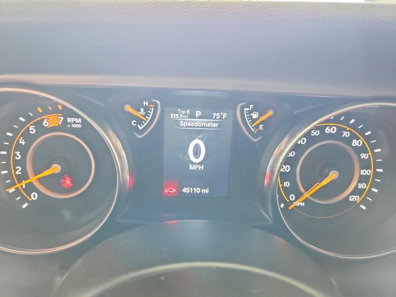 2022 Jeep Wrangler / VIN 1C4HJXDN8NW237869 COPART salvage auction — MINOR DENT/SCRATCHES, Il - Certificate Of Title, sold $19,500 on 2026-07-02 (photo 9)