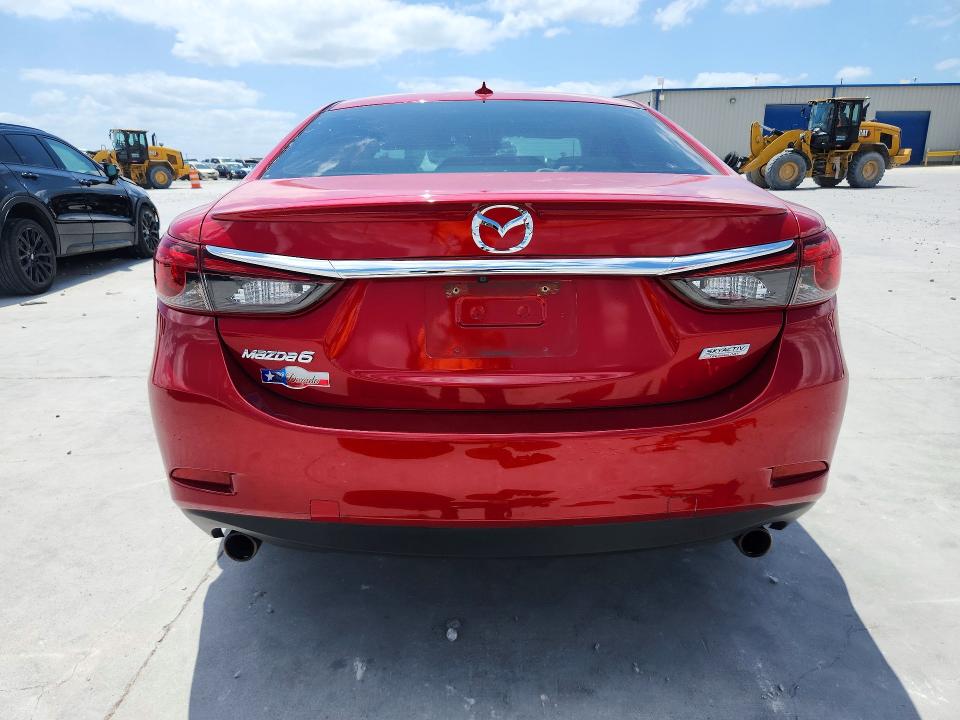 2016 Mazda 6 VIN JM1GJ1W54G1439632 COPART salvage auction — FRONT END, TX - SALVAGE VEHICLE TITLE (P), sold $400 on 2026-07-31 (photo 6)