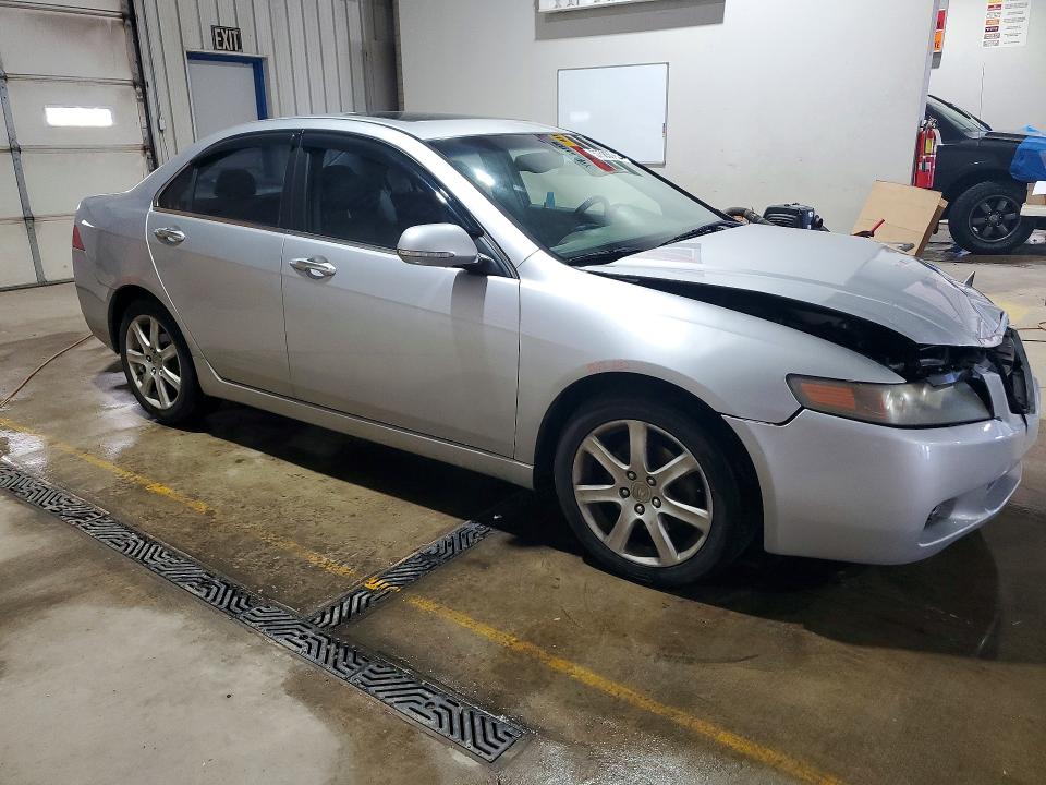 2004 Acura Tsx VIN JH4CL968X4C027991 COPART salvage auction — FRONT END, Pa - Certificate Of Salvage, sold $525 on 2026-07-09 (photo 4)
