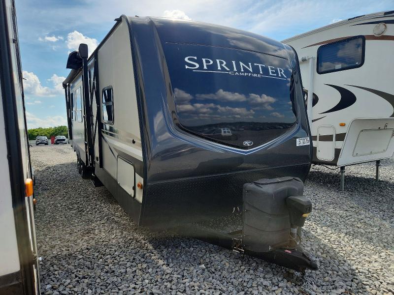 2019 Keystone rv Sprinter s VIN 4YDT33B26K1532478 COPART salvage auction — SIDE, KY - CERT OF TITLE-SALVAGE, sold $3,000 on 2026-07-30 (photo 1)