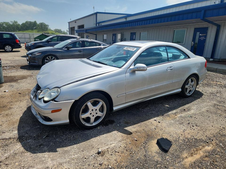 2003 Mercedes-benz Clk-class VIN WDBTJ75J53F041082 COPART salvage auction — FRONT END, Wi - Junked Vehicle Bill Of Sale, sold $250 on 2026-08-04 (photo 1)