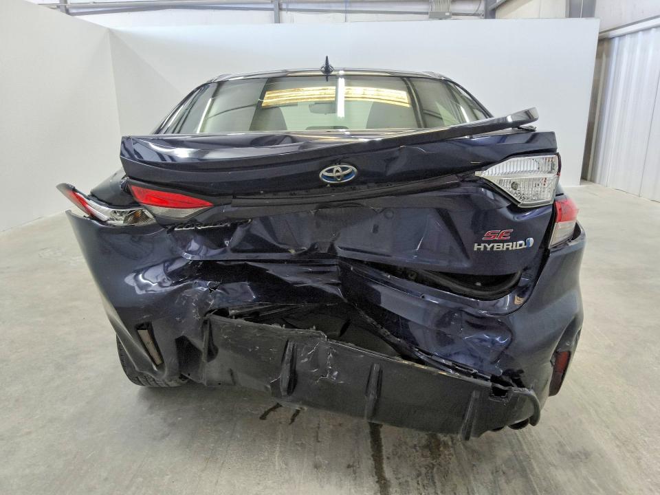 2023 Toyota Corolla VIN JTDBCMFE3PJ002744 COPART salvage auction — REAR END, Tx - Certificate Of Title, sold $3,850 on 2026-07-23 (photo 6)