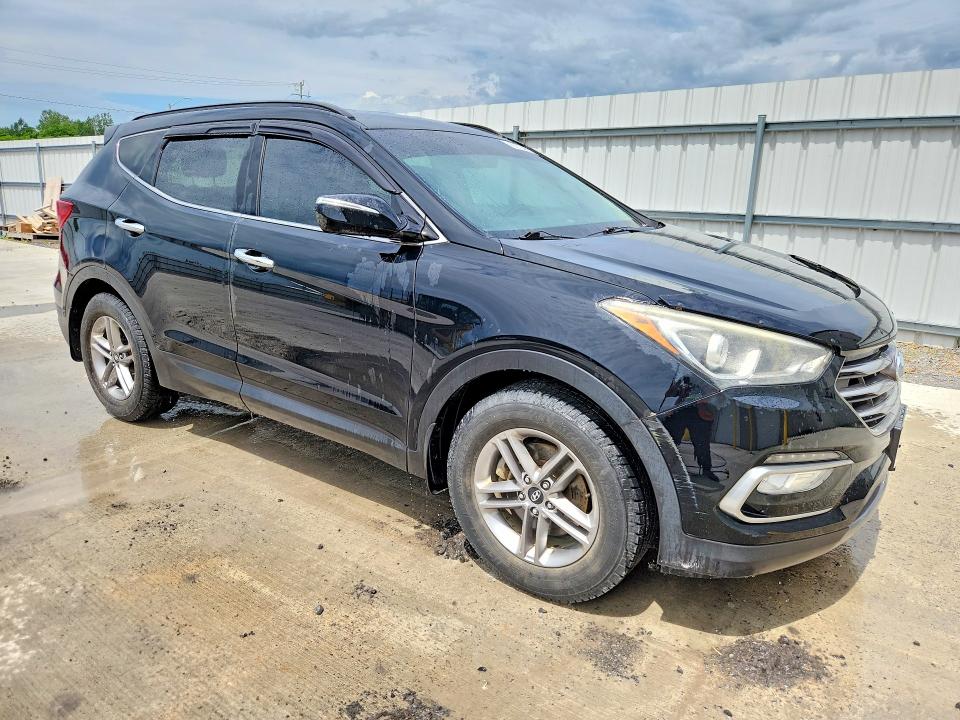 2017 Hyundai Santa fe VIN 5XYZUDLB6HG414499 COPART salvage auction — MINOR DENT/SCRATCHES, ON - PERMIT NO BRAND - UNFIT (P), sold $2,750 on 2026-07-03 (photo 4)