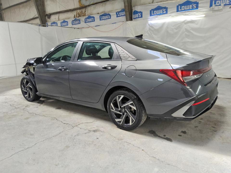 2025 Hyundai Elantra VIN KMHLM4DG7SU023217 COPART salvage auction — FRONT END, Nc - Dlr Only-Clean/Over 25% Damage, sold $4,350 on 2026-07-30 (photo 2)