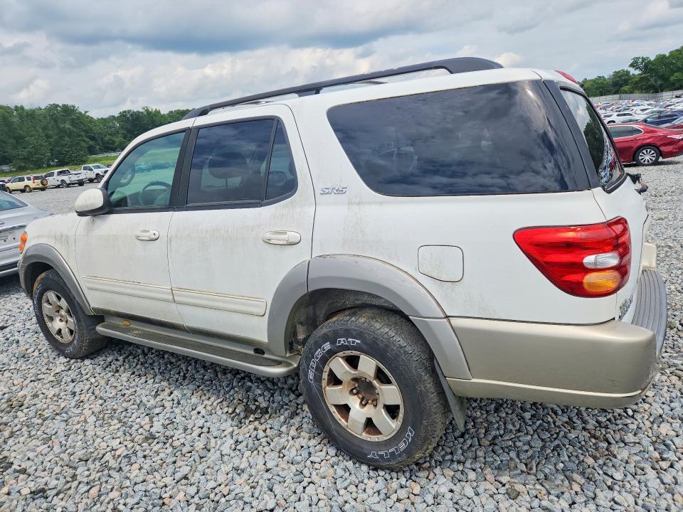 2003 Toyota Sequoia VIN 5TDZT34A93S142609 COPART salvage auction — FRONT END, Mt - Certificate Of Title, sold $525 on 2026-07-30 (photo 2)