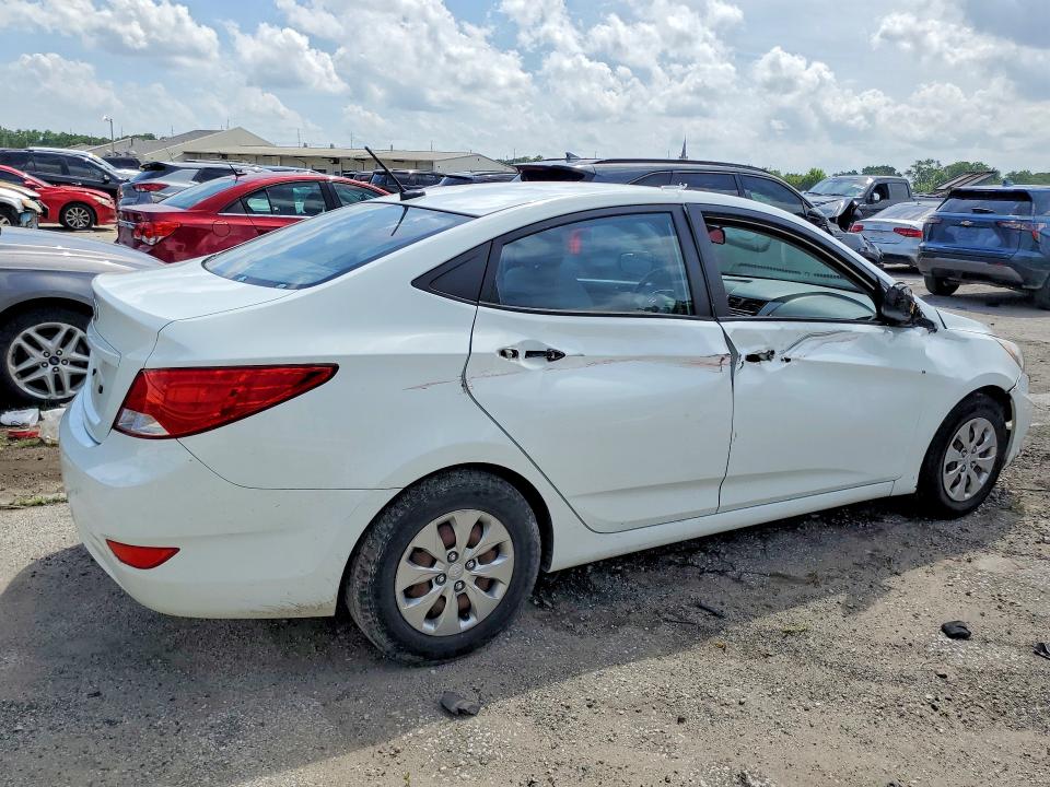 2015 Hyundai Accent VIN KMHCT4AE3FU919235 COPART salvage auction — SIDE, In - Cert Of Title-Salvage Title, sold $450 on 2026-07-13 (photo 3)