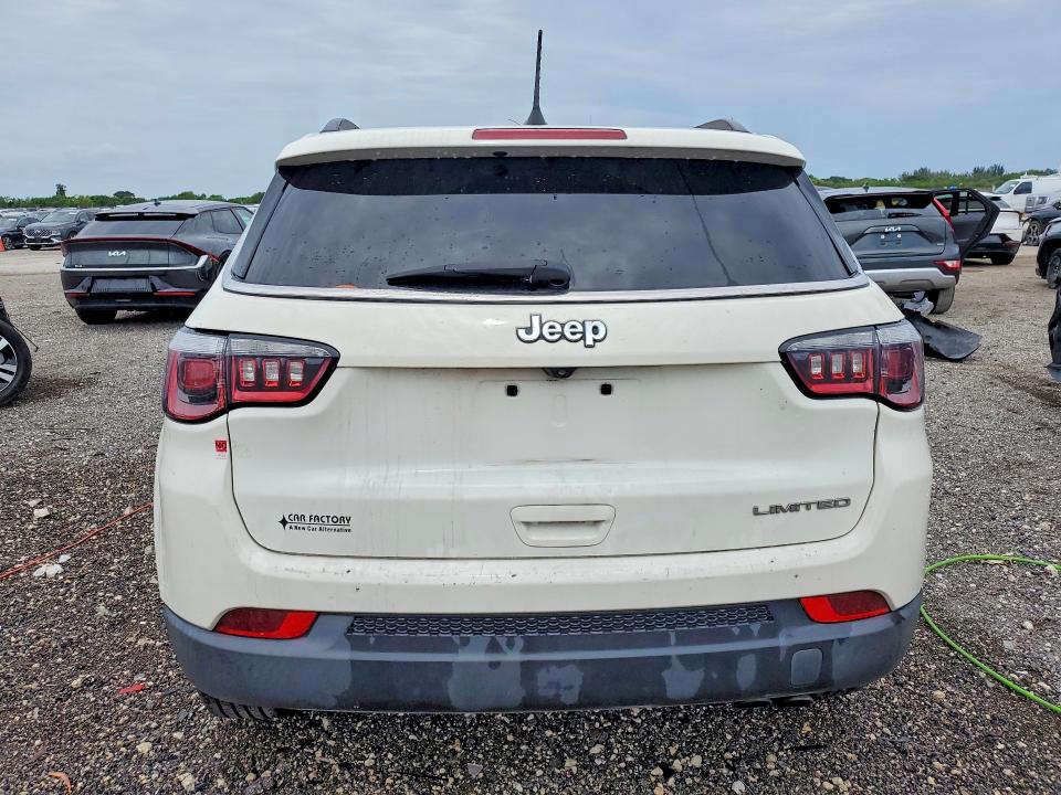2019 Jeep Compass VIN 3C4NJCCB0KT809067 COPART salvage auction — FRONT END, Fl - Certificate Of Title, sold $300 on 2026-07-09 (photo 6)