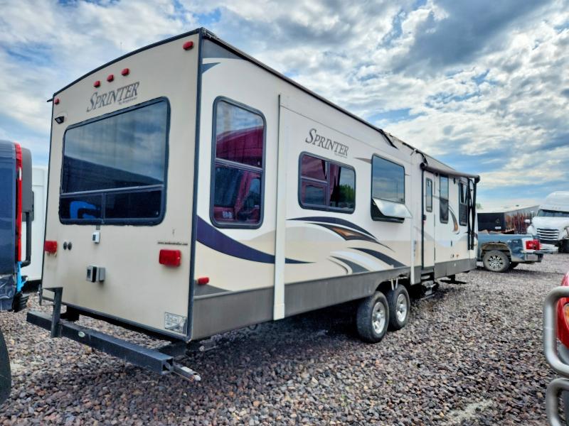 2014 Keystone Sprinter VIN 4YDT33126E1531577 COPART salvage auction — WATER/FLOOD, IN - CERT OF TITLE-SALVAGE FLOOD (P), sold $800 on 2026-07-30 (photo 4)