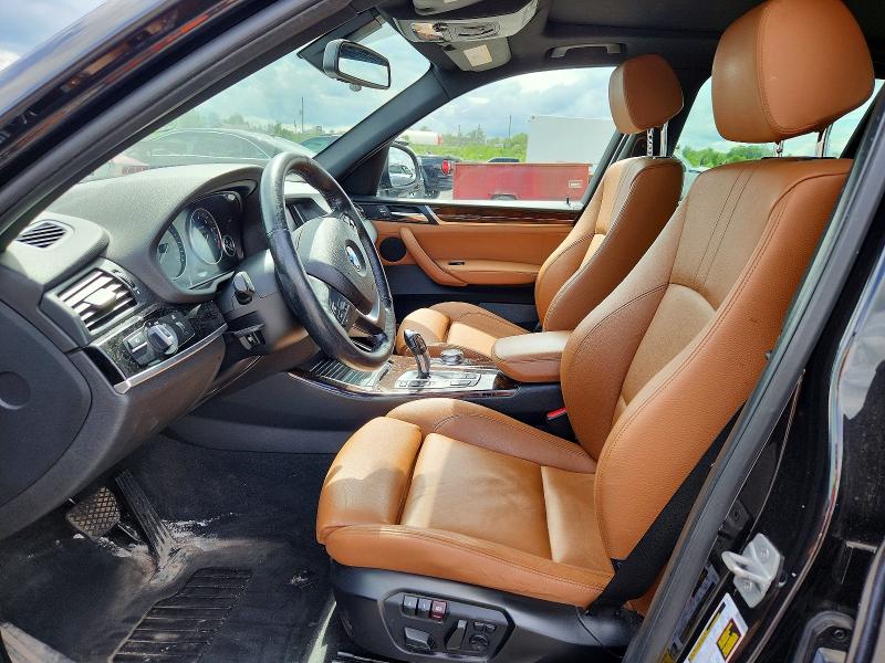 2017 BMW X3 VIN 5UXWX9C38H0T21715 COPART salvage auction — MINOR DENT/SCRATCHES, On - Permit No Brand - Unfit (P), sold $3,800 on 2026-07-29 (photo 7)