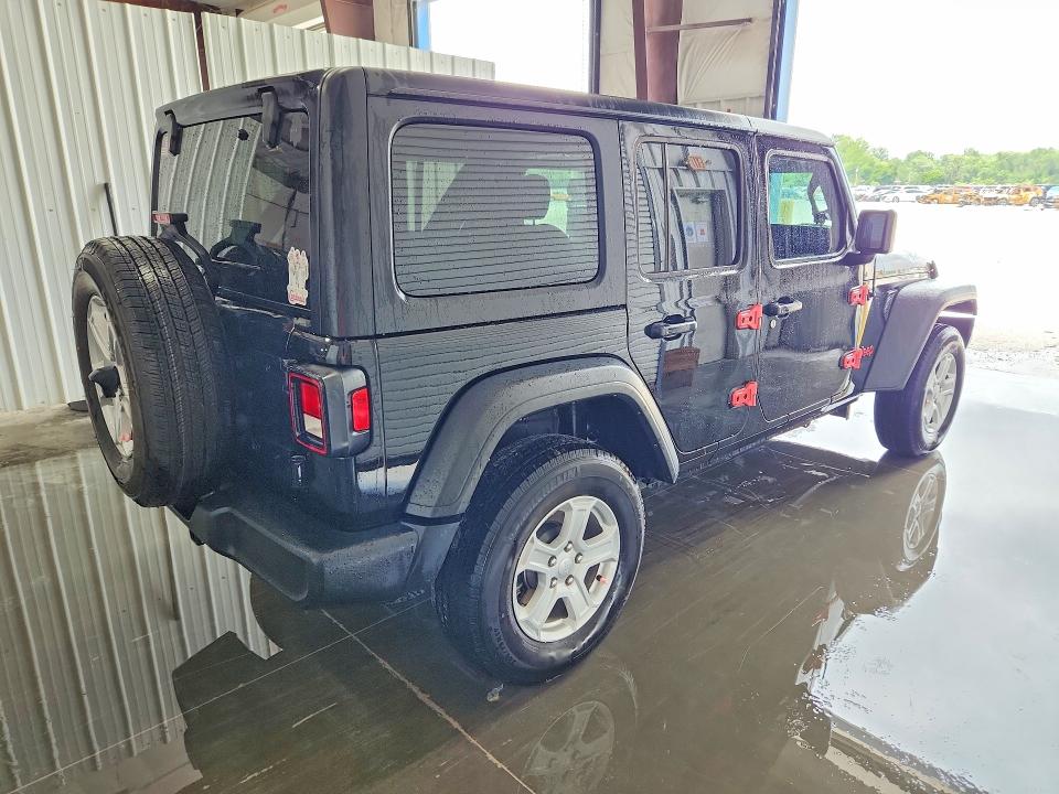 2022 Jeep Wrangler / VIN 1C4HJXDG3NW240812 COPART salvage auction — MINOR DENT/SCRATCHES, Il - Certificate Of Title, sold $23,500 on 2026-07-02 (photo 3)
