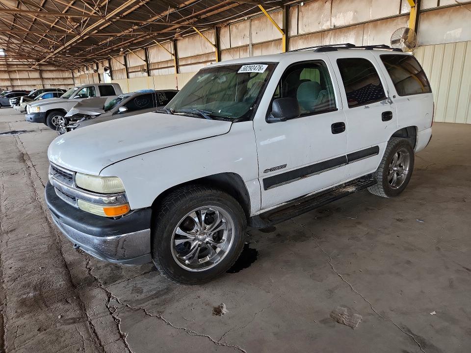2002 Chevrolet Tahoe VIN 1GNEC13T62R162939 COPART salvage auction — FRONT END, Az - Cert Of Title - Salvage, sold $325 on 2026-07-09 (photo 1)