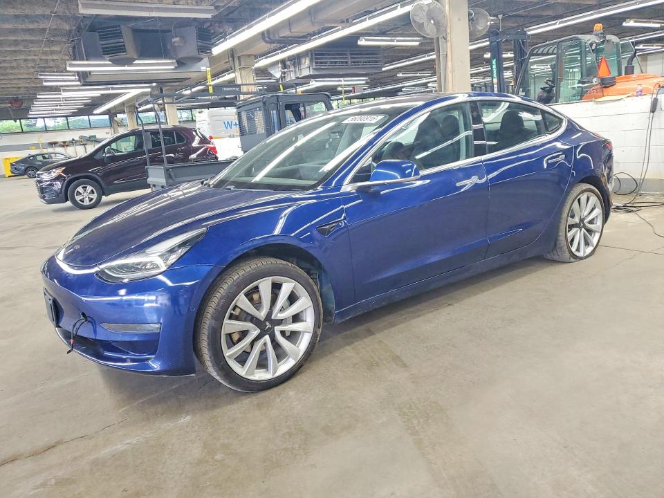 2018 Tesla Model 3 VIN 5YJ3E1EA0JF008155 COPART salvage auction — MECHANICAL, Ga - Certificate Of Title, sold $8,600 on 2026-07-06 (photo 1)