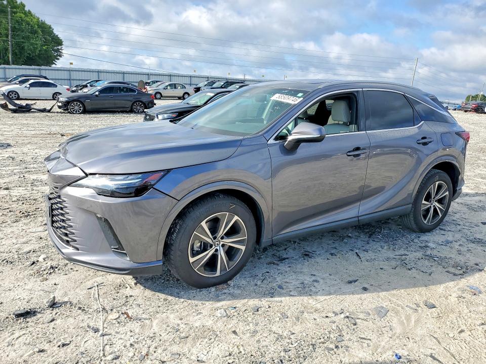2023 Lexus Rx350 VIN 2T2BAMBA5PC008772 COPART salvage auction — REAR END, GA - CERT OF TITLE-SALVAGE (P), sold $19,100 on 2026-08-03 (photo 1)