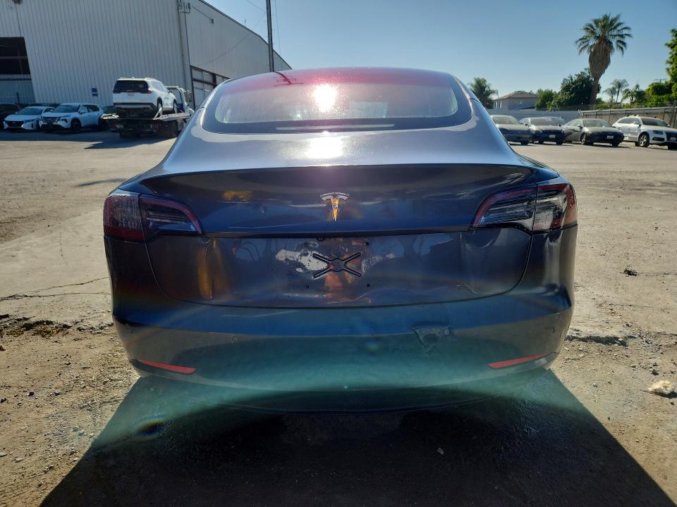 2018 Tesla Model 3 VIN 5YJ3E1EA5JF006840 COPART salvage auction — FRONT END, CA - CERTIFICATE OF TITLE, sold $2,700 on 2026-07-30 (photo 6)