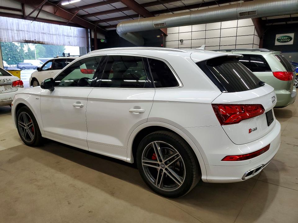 2018 Audi Sq5 VIN WA1A4AFY2J2213964 COPART salvage auction — MINOR DENT/SCRATCHES, Ny - Certificate Of Title (P), sold $10,300 on 2026-07-02 (photo 2)
