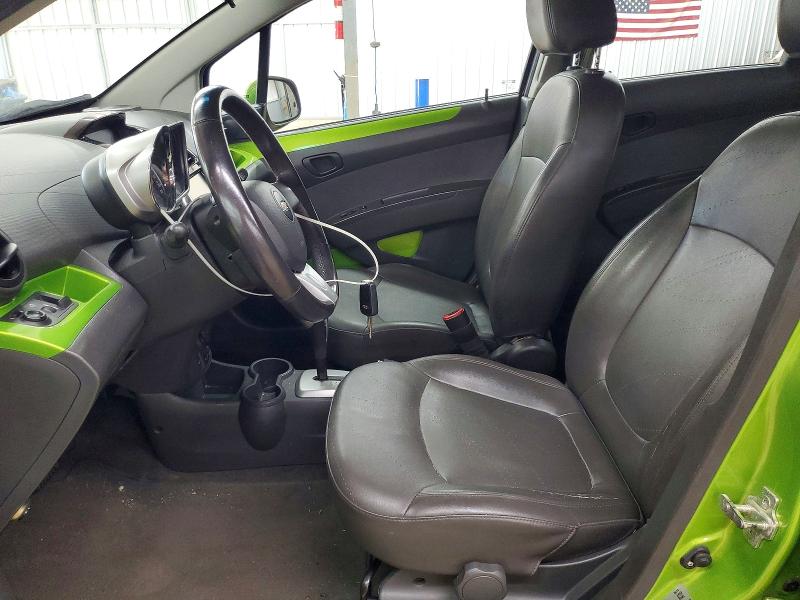 2015 Chevrolet Spark VIN KL8CF6S99FC715255 COPART salvage auction — DAMAGE HISTORY, Nc - Dealer Only Salvage Title, sold $775 on 2026-07-08 (photo 7)