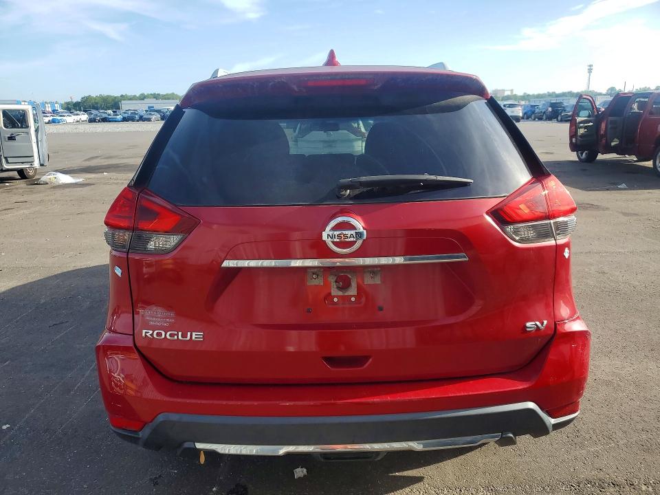 2017 Nissan Rogue VIN JN8AT2MT9HW407551 COPART salvage auction — FRONT END, IN - CERTIFICATE OF TITLE, sold $250 on 2026-07-23 (photo 6)