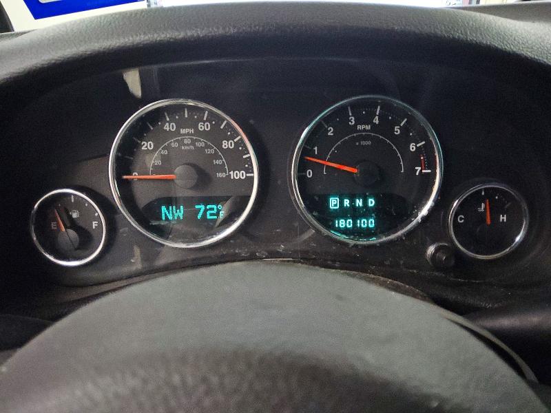 2013 Jeep Wrangler / VIN 1C4BJWDG6DL613986 COPART salvage auction — MINOR DENT/SCRATCHES, Tx - Certificate Of Title, sold $5,200 on 2026-07-09 (photo 9)