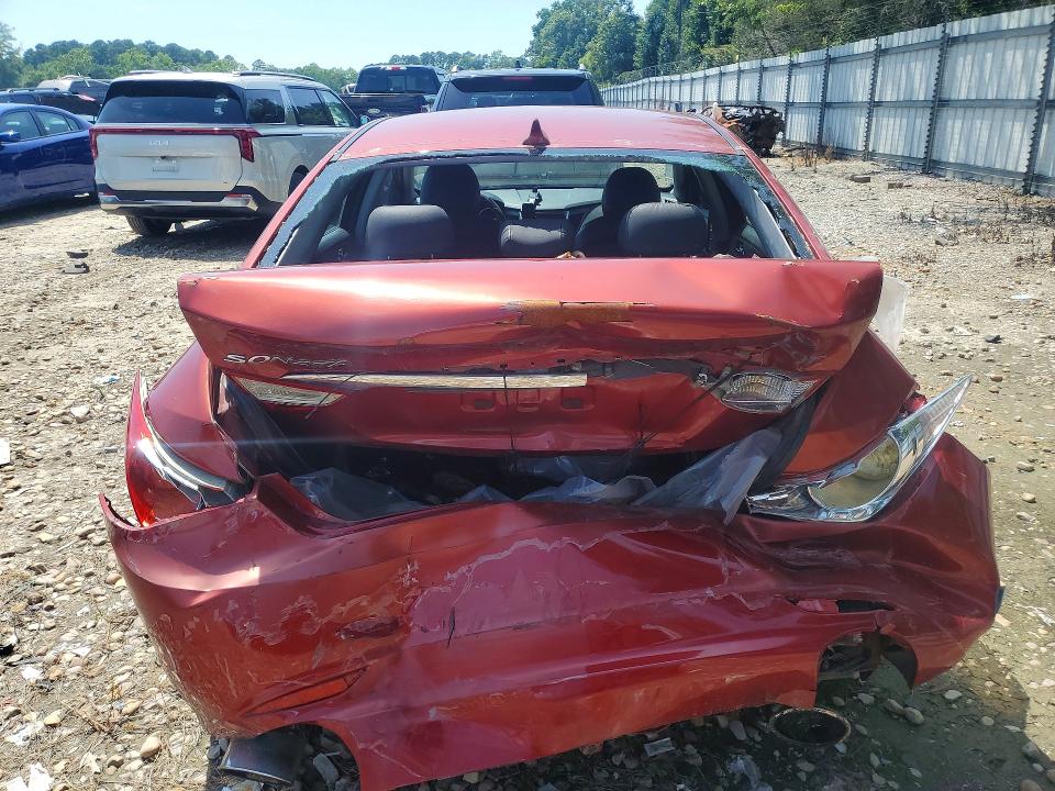 2011 Hyundai Sonata VIN 5NPEC4AB7BH179051 COPART salvage auction — REAR END, Va - Certificate Of Title, sold $100 on 2026-07-28 (photo 6)