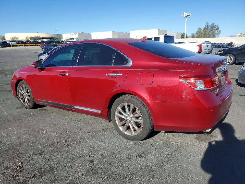 2010 Lexus ES350 VIN JTHBK1EG7A2376956 COPART salvage auction — FRONT END, Nv - Certificate Of Title, sold $1,300 on 2026-07-06 (photo 2)