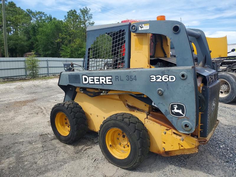 2010 John deere 326d VIN 1T0326DLCA0189596 COPART salvage auction — MINOR DENT/SCRATCHES, FL - BILL OF SALE, sold $4,250 on 2026-07-06 (photo 3)