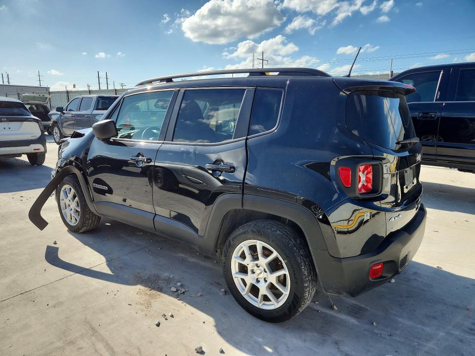 2022 Jeep Renegade VIN ZACNJDB10NPN86553 COPART salvage auction — FRONT END, Tx - Salvage Vehicle Title, sold $3,650 on 2026-08-04 (photo 2)