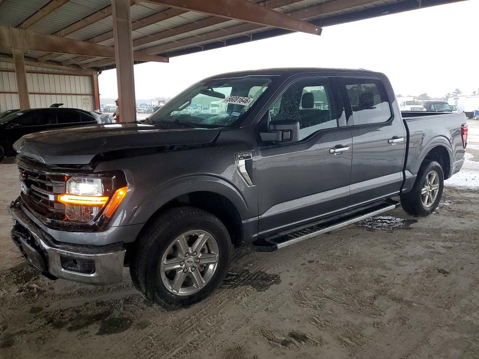 2025 Ford F150 VIN 1FTEW3KP9SKE53802 COPART salvage auction — FRONT END, TX - CERTIFICATE OF TITLE, sold $21,100 on 2026-07-28 (photo 1)