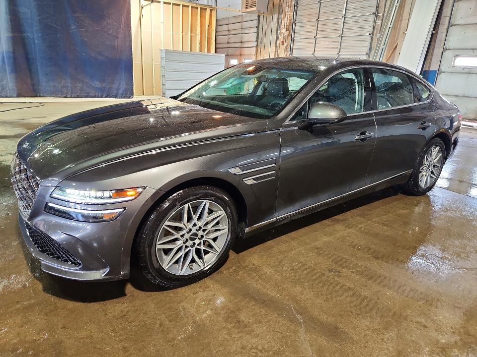 2026 Genesis G80 VIN KMTGA4SC7TU306153 COPART salvage auction — SIDE, CT, sold $21,500 on 2026-07-13 (photo 1)