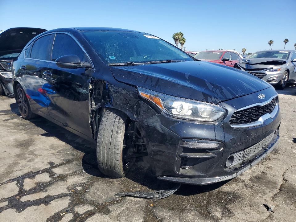 2021 Kia Forte VIN 3KPF54ADXME402948 COPART salvage auction — FRONT END, Ca - Certificate Of Title, sold $4,300 on 2026-07-02 (photo 4)