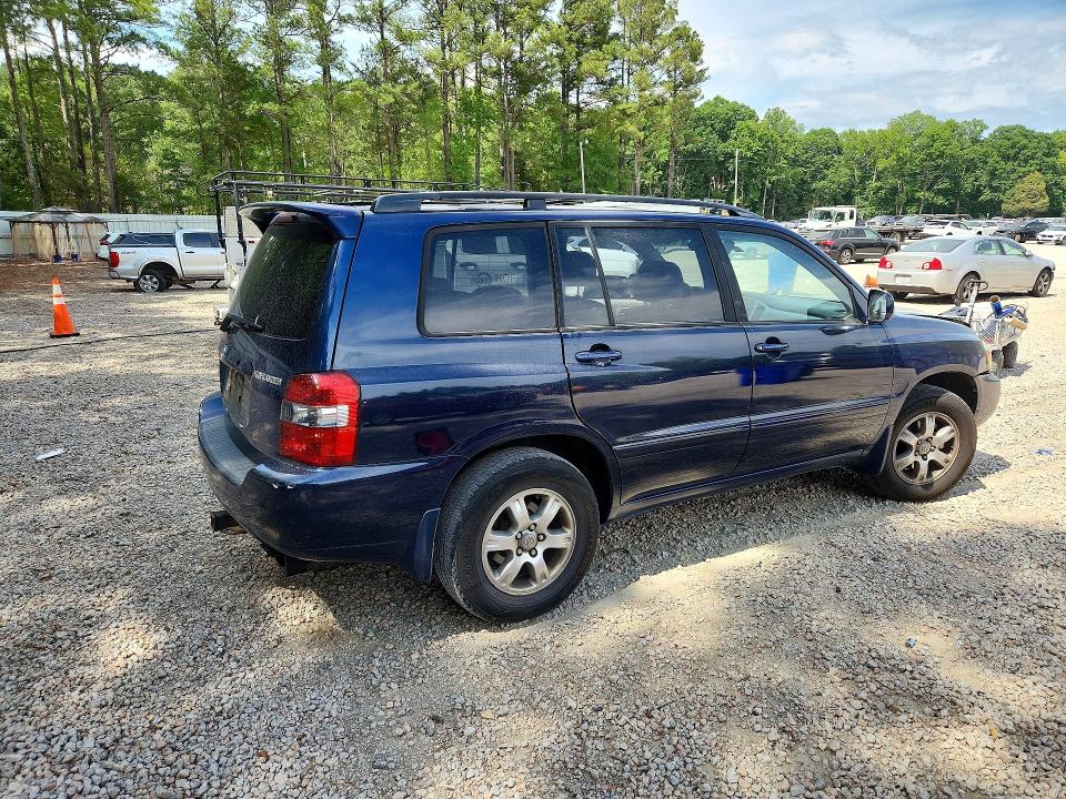 2005 Toyota Highlander VIN JTEEP21A550081035 COPART salvage auction — FRONT END, NC - SALVAGE CERTIFICATE OF TITLE, sold $825 on 2026-07-31 (photo 3)