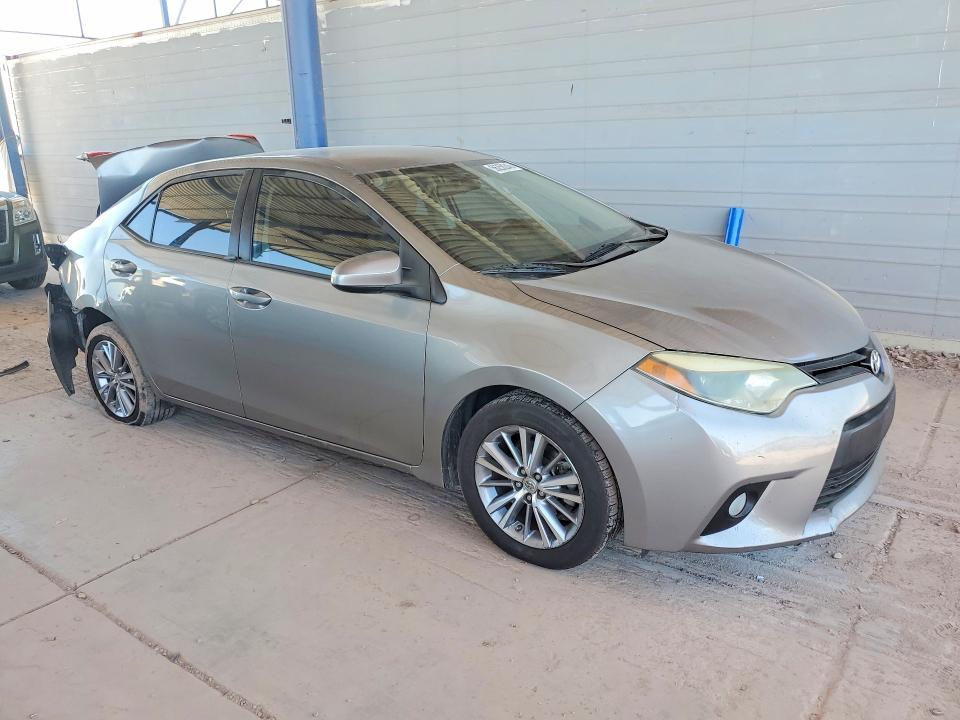2014 Toyt Corolla VIN 5YFBURHE3EP162123 COPART salvage auction — REAR END, AZ - CERT OF TITLE - SALVAGE, sold $850 on 2026-07-28 (photo 4)