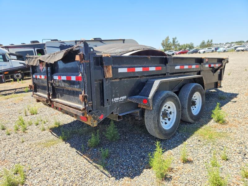 2019 Pj trailer Unknown VIN 4P5DL1424K1307474 COPART salvage auction — REAR END, SD, sold $4,200 on 2026-07-09 (photo 4)