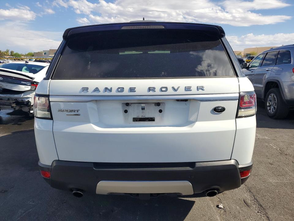2016 Land rover Rangerover VIN SALWR2PF1GA592236 COPART salvage auction — MINOR DENT/SCRATCHES, Nv - Certificate Of Title (P), sold $3,200 on 2026-07-13 (photo 6)