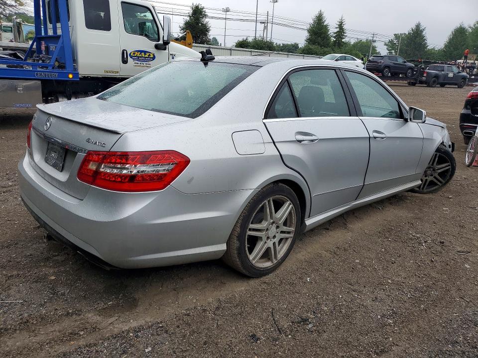 2011 Mercedes-benz E-class VIN WDDHF8HB5BA296660 COPART salvage auction — FRONT END, Md - Cert Of Salvage > 75% Damage, sold $1,100 on 2026-07-13 (photo 3)