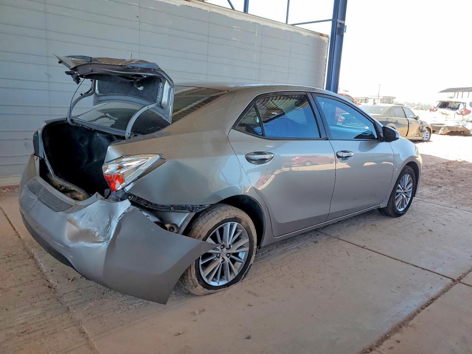 2014 Toyt Corolla VIN 5YFBURHE3EP162123 COPART salvage auction — REAR END, AZ - CERT OF TITLE - SALVAGE, sold $850 on 2026-07-28 (photo 3)
