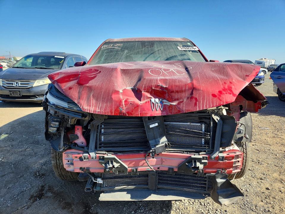 2025 Buick Enclave VIN 5GAERARSXSJ101907 COPART salvage auction — FRONT END, Ca - Salvage Certificate, sold $3,500 on 2026-07-02 (photo 5)