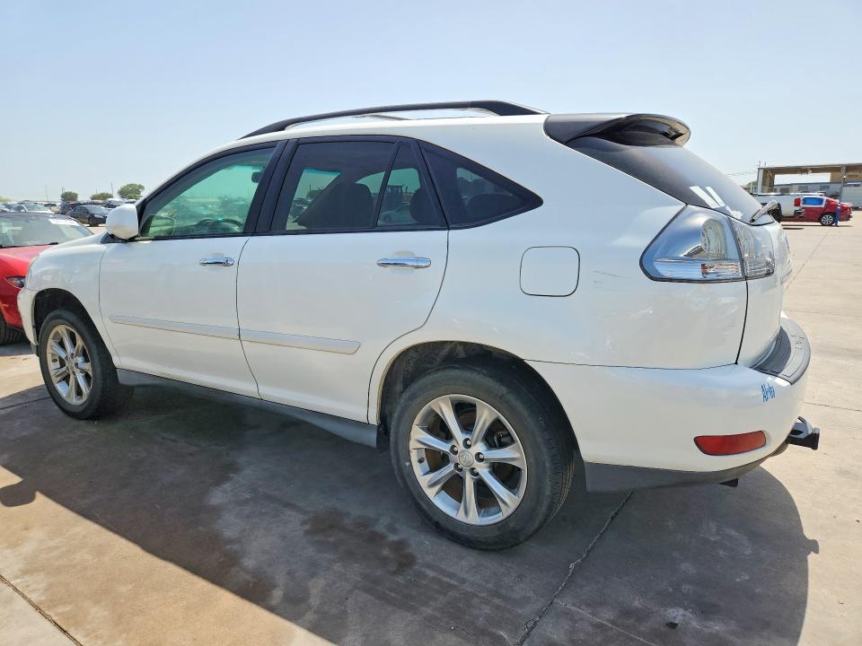 2009 Lexus Rx350 VIN 2T2GK31U09C072875 COPART salvage auction — NORMAL WEAR, Tx - Certificate Of Title, sold $950 on 2026-07-04 (photo 2)