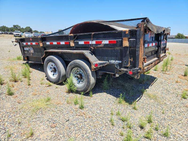 2019 Pj trailer Unknown VIN 4P5DL1424K1307474 COPART salvage auction — REAR END, SD, sold $4,200 on 2026-07-09 (photo 3)